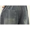 New Plus Size Women Jeans Loose Denim Trousers Casual Big Size Long Pants Autumn Embroidery