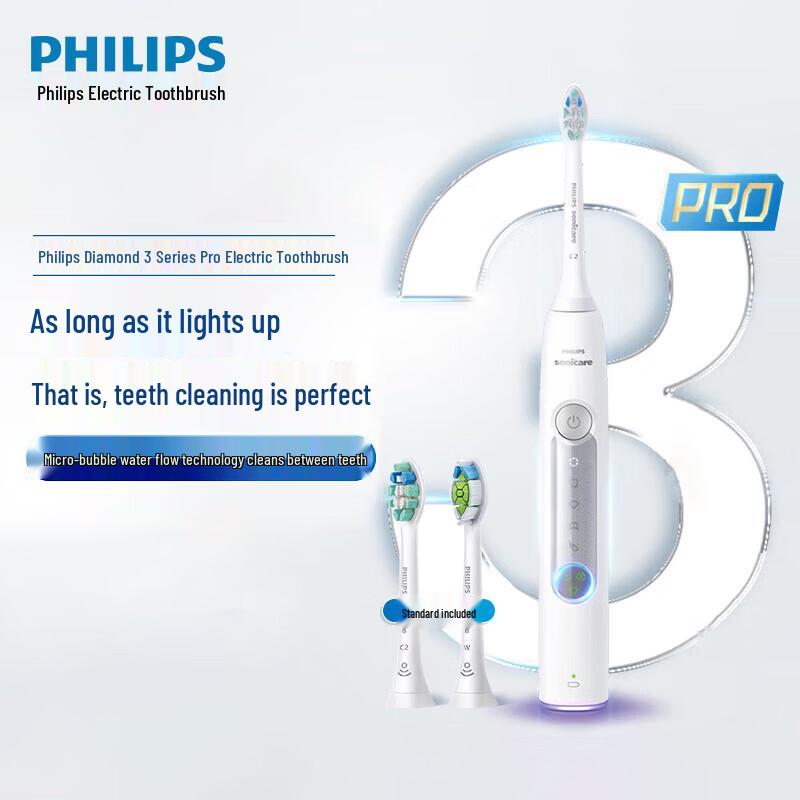 Philips DiamondClean 3 Series Pro Sonic Electric Toothbrush