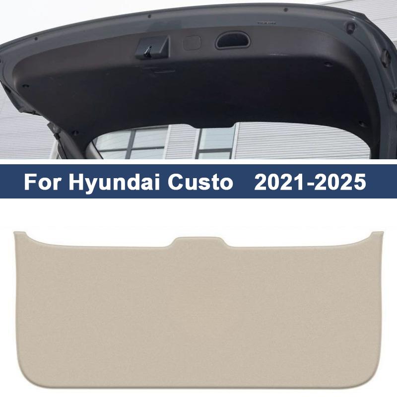 Car Trunk Mat For Hyundai Tucson L Custo 2024 2025 Leather Rear Trunk Door Anti-dirty Protection Mat Cargo Liner Accessories