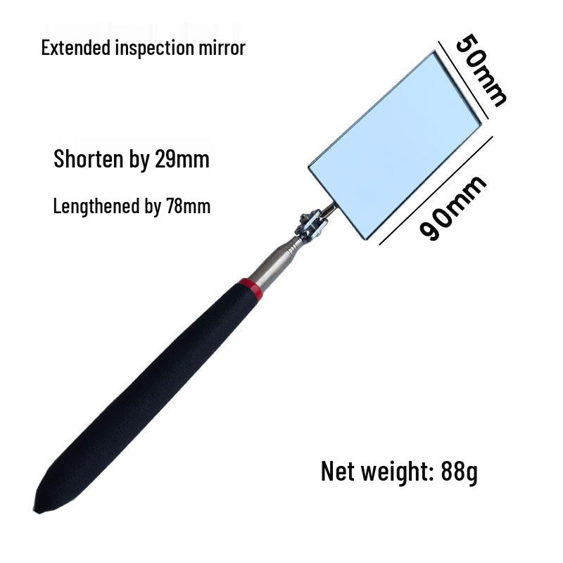 Teleskopowe lustro inspekcyjne LED do podwozia i ścian wewnętrznych samochodu