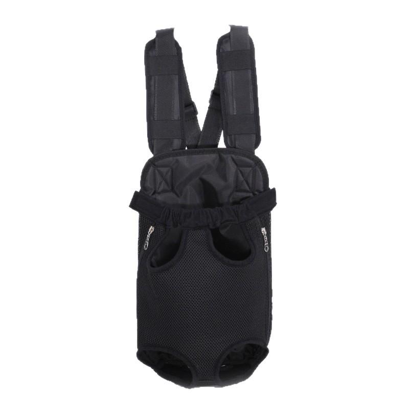 Double Shoulder Pet Travel Backpack with Mesh for Cats and Dogs