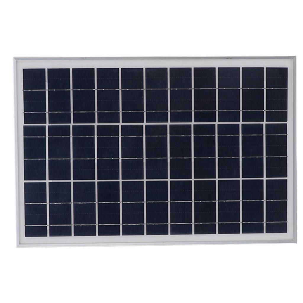 25W Solar Panel High Conversion Efficiency Waterproof Sturdy Durable Portable For Cars Ships