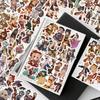 60pcs Genshin Impact Stickers Set Cute Paimon & Klee Cartoon Decals for Kids DIY Phone Diary Luggage Graffiti Anime Game Toy