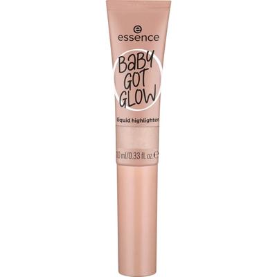 Essence Baby Got Glow Rozświetlacz Do Twarzy W Płynie 10 Sassy In Silk 10Ml