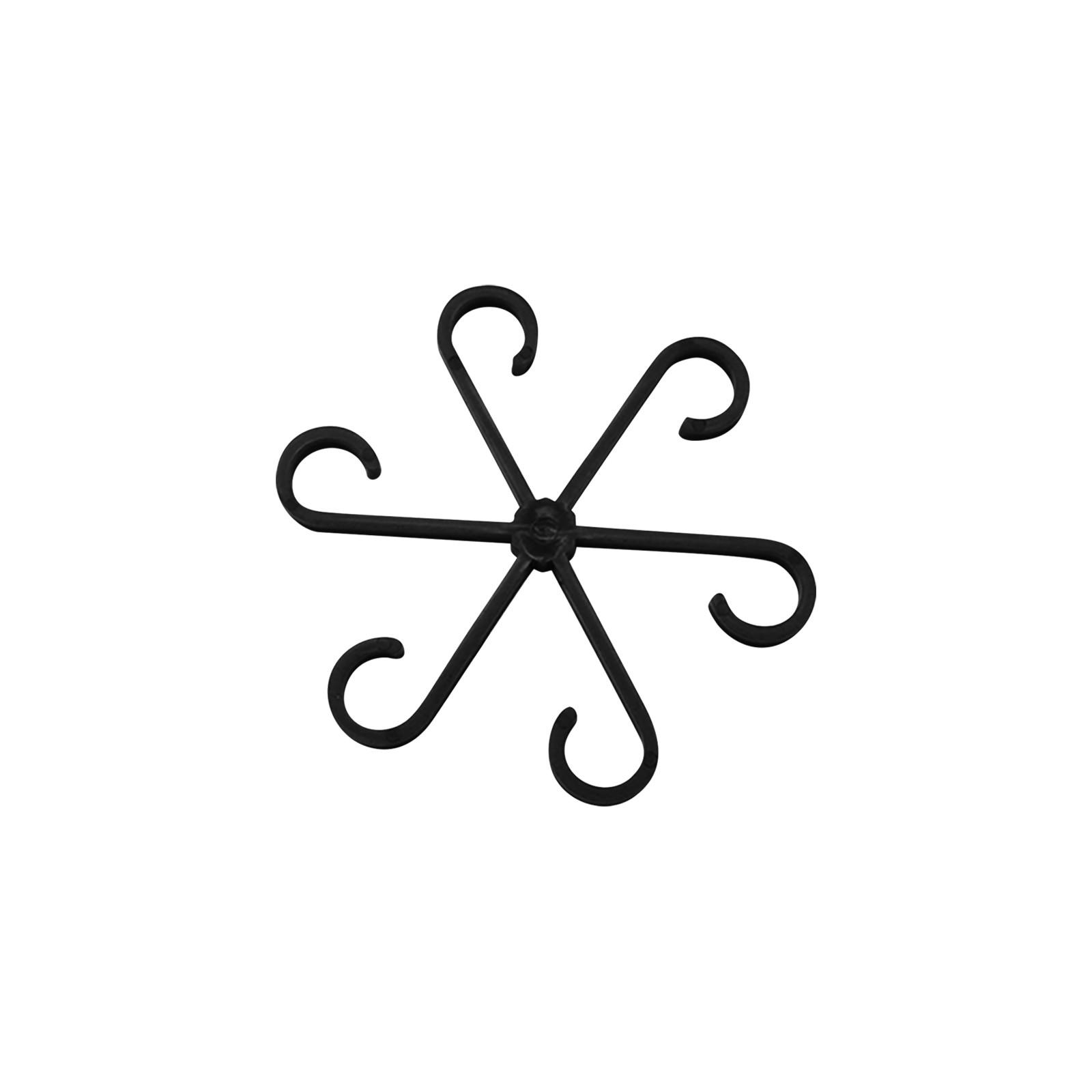 

4шт Стойка для сбора стеблей растений Садоводство Пластиковые гаджеты Набор 4 размеров One Size чёрный