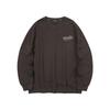 INTERCREW Crack Artwork Sweatshirt D Brown Ita4Tm01Adw