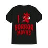 Men's Horror Movie T-shirt for Summer Casual Harajuku Style T-shirt Suitable for Both Men and Women