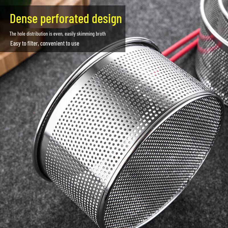 304 Stainless Steel Frying Basket & Colander