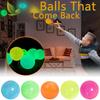Glow-in-the-Dark Sticky Ceiling Balls 5/10Pcs Sticky Glows Balls Fidget Toys Stress Relief Sensory Toys Wall & Ceiling Decor