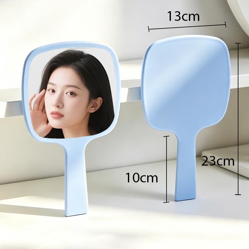Kompakter HD Handspiegel für Duft und Make-up - Unregelmäßiges tragbares Design für Mädchen