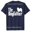 Funny Samoyed Lover Gift DogFather T Shirts Summer Style Graphic Cotton Streetwear Short Sleeve T-shirt Mens Clothing