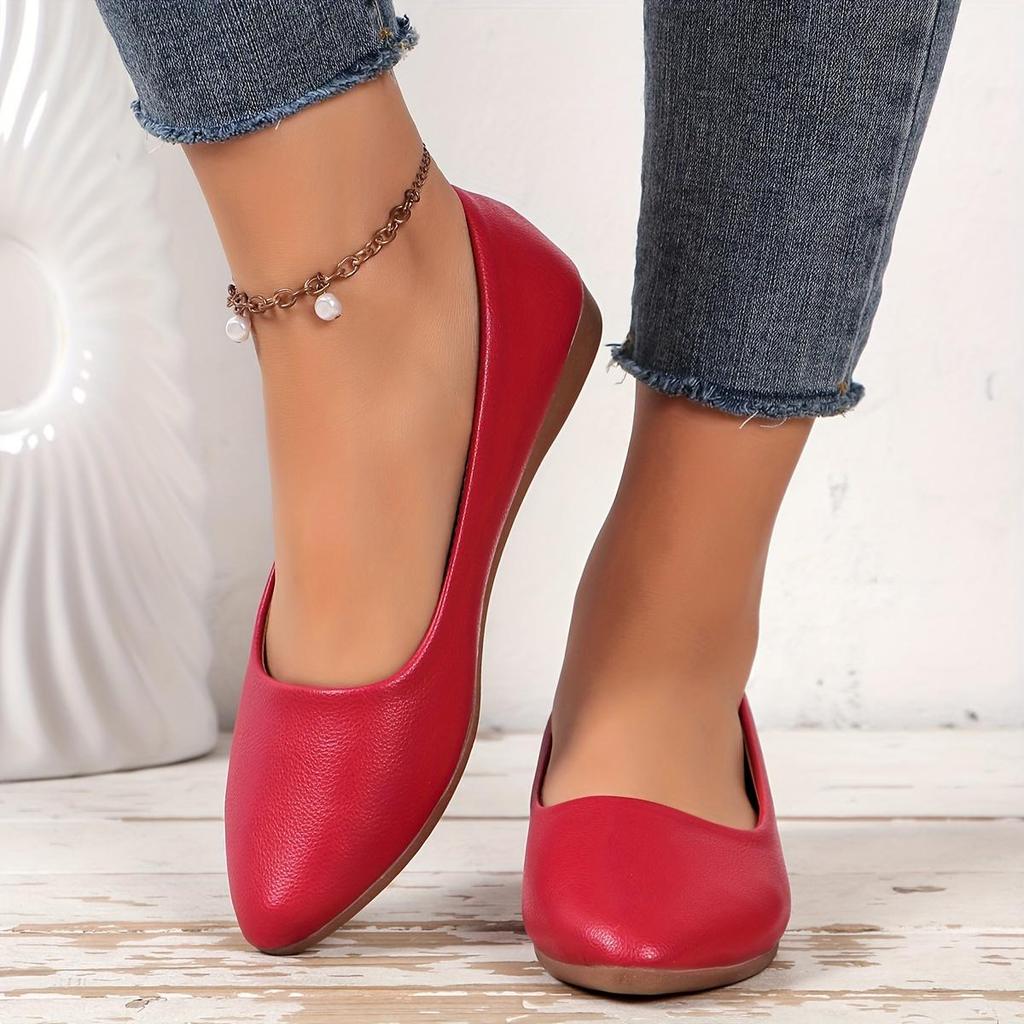 New Work Shoes Women's Black Flat Soft Bottom Small Shoes Shallow Mouth Casual Boat Shoes Comfortable Single Shoes Women