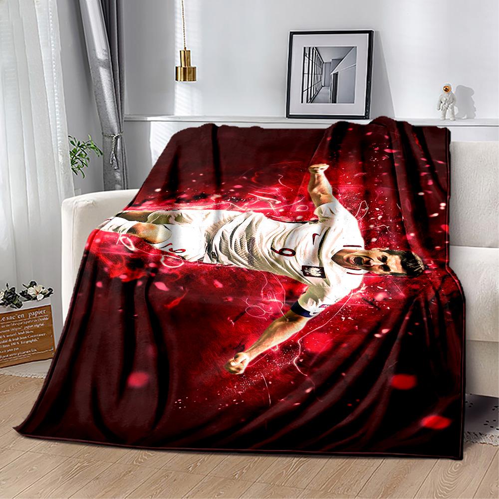 Polish Football Celebration Blanket Durable Comfort Suitable for Sofa Chair Livingroom for All Seasons Warmthful Decor Gift for Travel Home Birthdays