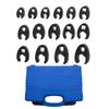 15Pcs Crowfoot Wrench Set 8mm To 32mm Carbon Steel Crowfoot Flare Nut Wrench Set for Extension Bars Ratchet Wrenches
