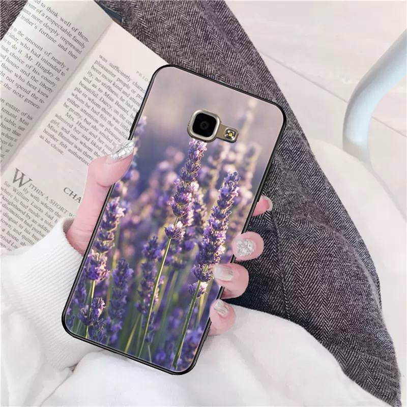 Lavender Purple flowers Phone Case for Samsung Galaxy A 51 30s a71 Soft Silicone Cover for A21s A70 10 A30