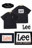 Lee Back Print Black Men's T-Shirt,