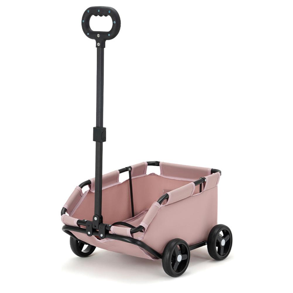 Outdoor Dog Stroller Portable Lightweight Folding 360° Rotating Trolley Pet Cat Stroller for Small Dogs Cats Travel Walking