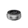 Fujifilm X Interchangeable Fujinon 23mm Single Focal Silver Aperture F R WR S Lens, F2.8 Length, Semi-Wide Angle, Compact, Dustproof, Weatherproof,