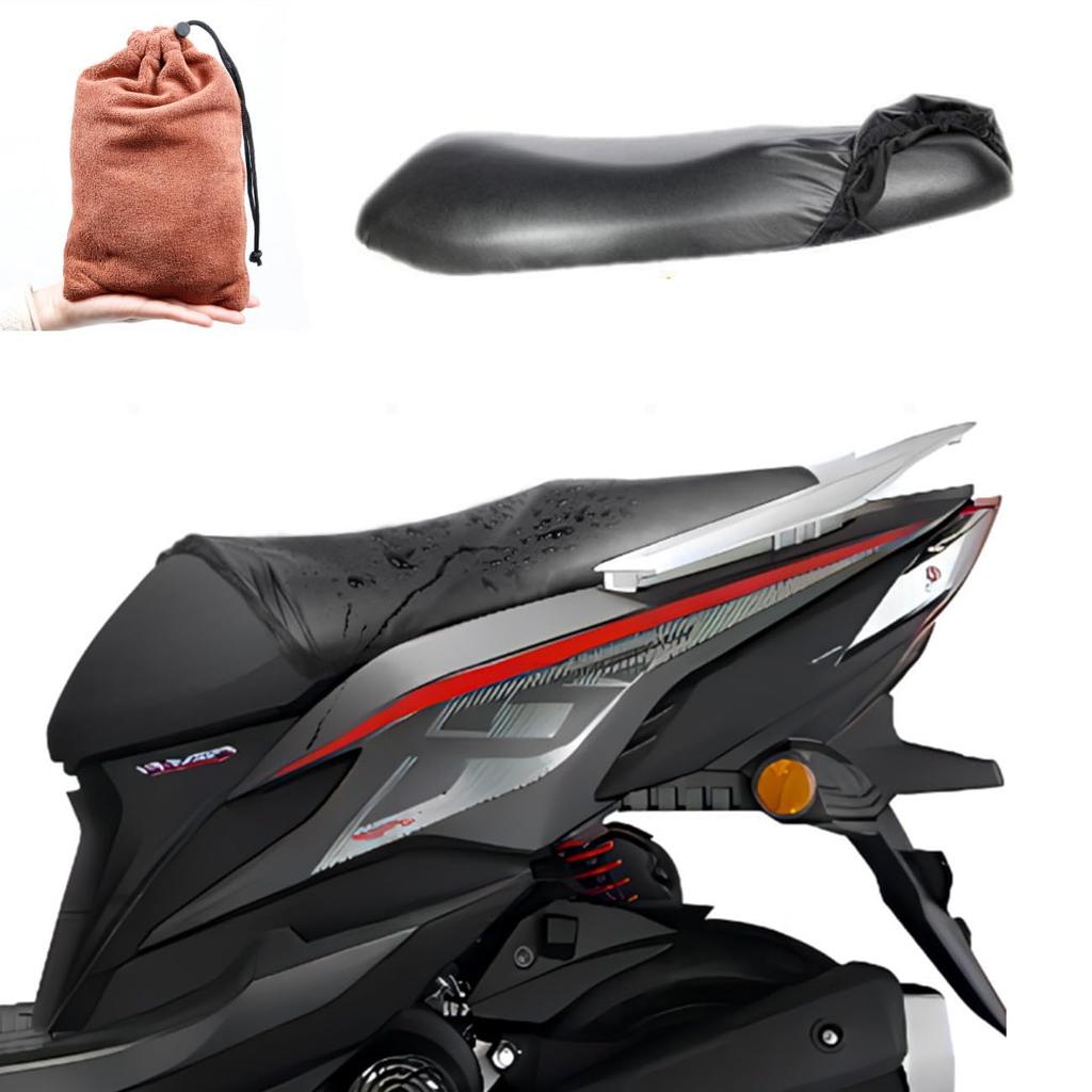 Karell Motorcycle Seat Cover, Moped, Seat Cover, Repellent, Motorcycle, Scooter, Repair, Replacement, Motorbike