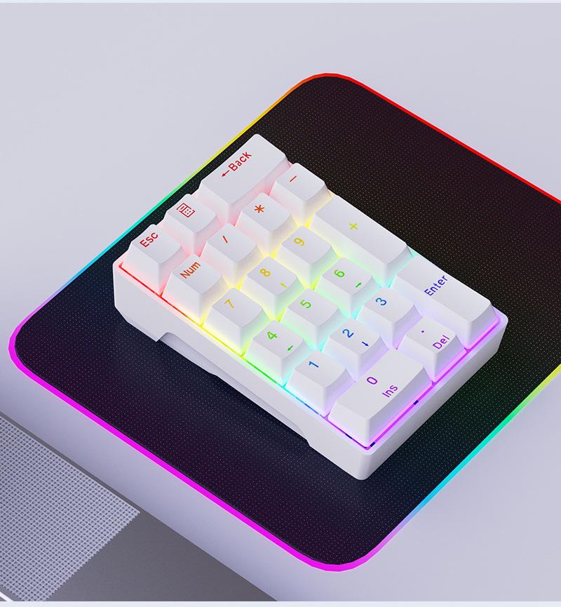 YF20 Wired 20-Key Mechanical Digital Keyboard