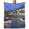 Looe Throw Blanket Thin Soft Blanket for Summer Night Sleeping