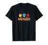 Marvel Avengers Iron Man Thor Captain America Hulk Spider-Man T-Shirt