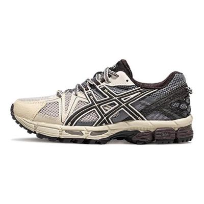Gel-Kahana 8 Chaussures de course trail basses confortables et polyvalentes en tissu et cuir synthétique pour femmes sneaker Gris 1012B695-020