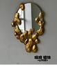Irregular art-shaped mirrors, American-style creative restaurant special-shaped dining side mirrors, hotel decorative mirrors