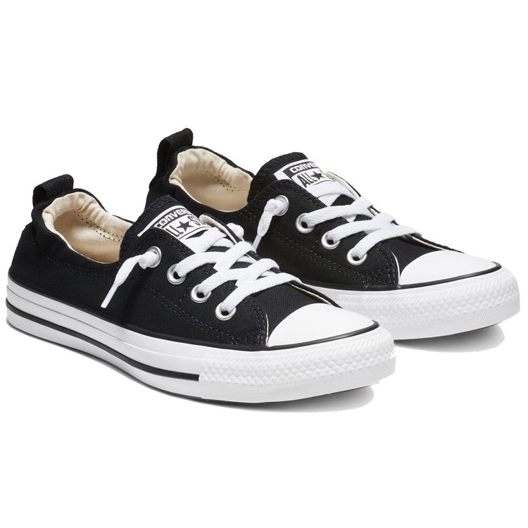 Converse Chuck Taylor All Star Shoreline Slip Černé Dámské Tenisky Bílé 537081F