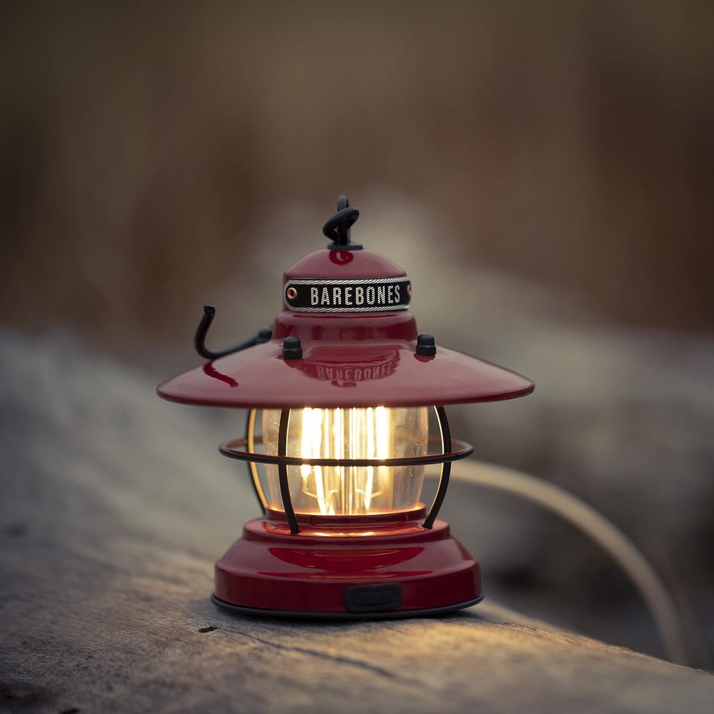 Barebones Mini Edison LED Lantern, Red [Official Japanese Distributor]