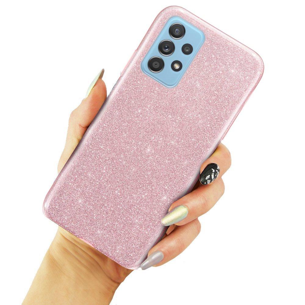 Glitter Case for Samsung Galaxy A72 5G / A72 LTE, Pink
