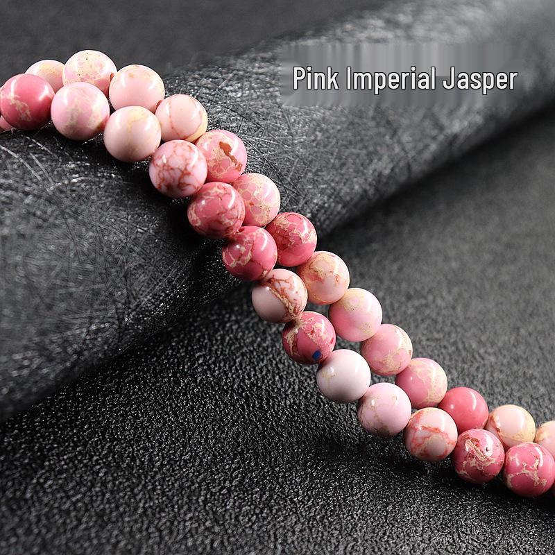 Emperor Stone Handmade Turquoise Natural Stone Beads - Round, Loose, Semi-finished Ornaments