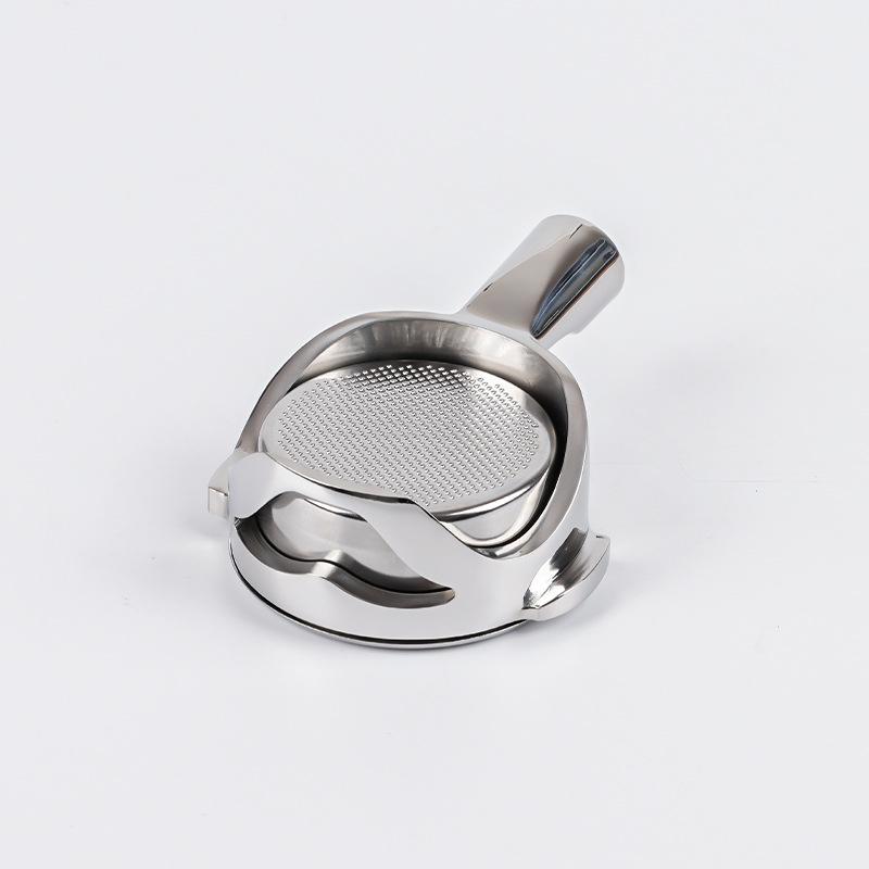 Stainless Steel Handle Bottomless Portafilter 304 Stainless Steel Aluminum Alloy Bottomless Coffee Handle Coffee Filter