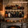 Transparent Three Dimensional Decor Halloween Acrylic Suncatcher, Stained Glass Style Pumpkin Ghost Potion Bottles Window Creative Hanging Gift Ideas