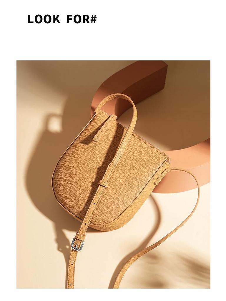 Guangzhou Women's Genuine Leather Casual Shoulder Messenger Bag