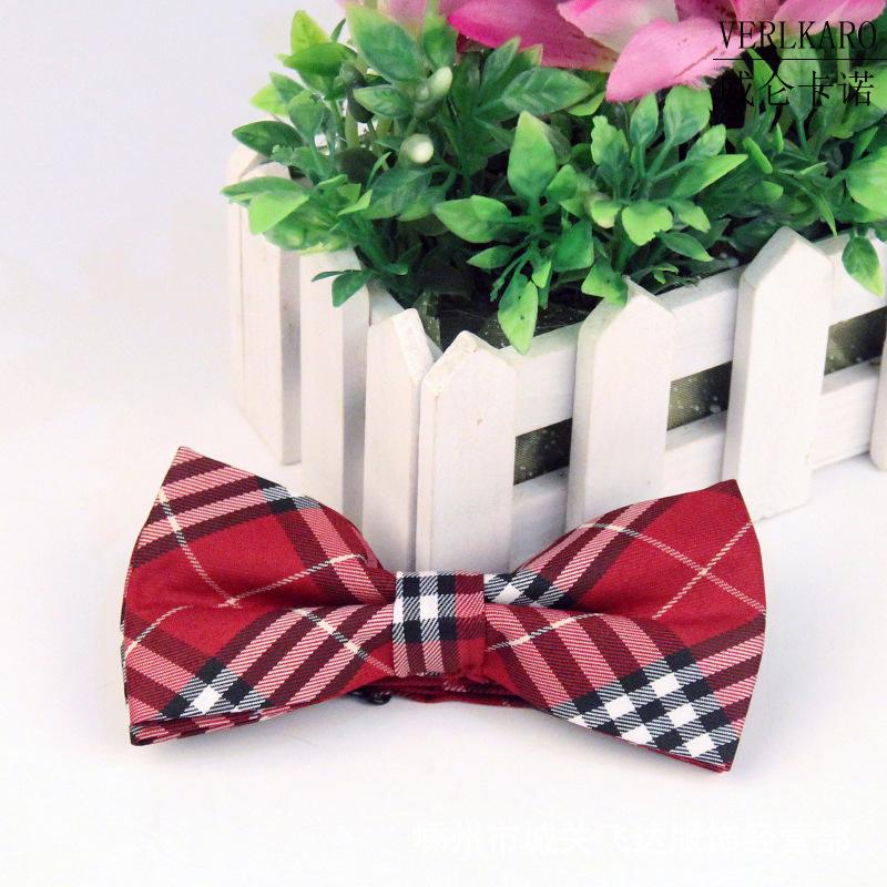 

Многоцветный жаккардовый галстук-бабочка из 100% хлопка для бизнеса и повседневной носки