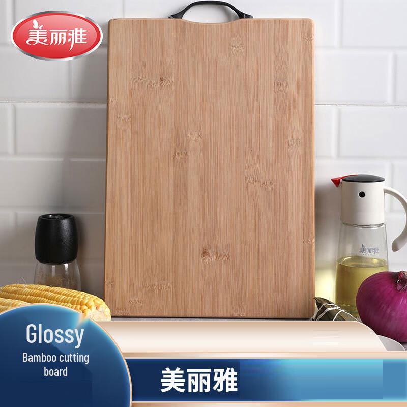 Разделочная доска Meiliya из бамбука с ручкой