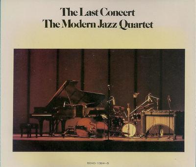 CD MODERN JAZZ QUARTET - The Last Concert 50XD10245 Atlantic 1988 Japan Jazz Used