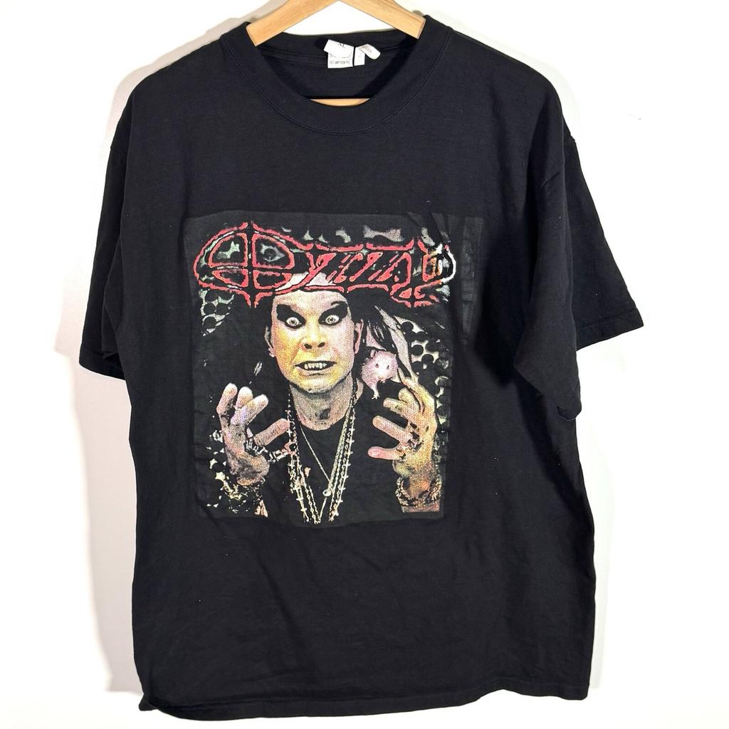 VTG 2003 Ozzy Osbourne The Ozzy Tour Graphic Band T-shirt Size XL