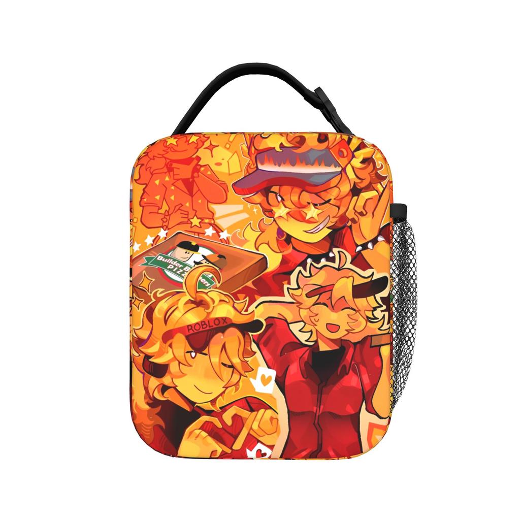 Vintage TEM Bluudude Forsakens Get in Now TEM Blue Dude Insulated Lunch Bag Leakproof Meal Container Cooler Bag Tote Lunch Box
