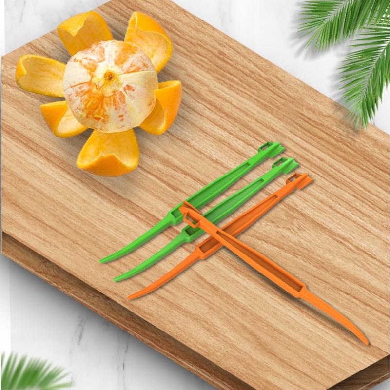 Orange Peeler Tools Plastic Easy Slicer Cutter Peelers Remover Opener Kitchen Accessories Sword Cooking Tool Kitchen Accessories