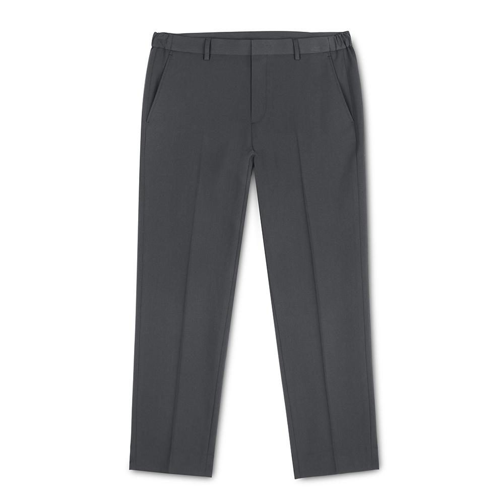 TRADCLUB [2Pack] Side Banding Crop Tapered Slacks (3 Colors) (Type A)