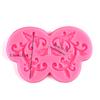 עלה פרחוני סיליקון שוקולד Sugarcraft תבנית עוגת פונדנט DIY תבנית אפייה