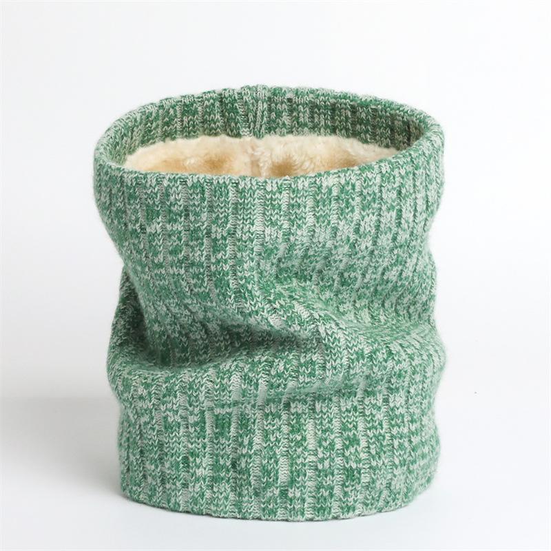 

Новая Мода Вязаный Шейный Платок Женский Мужской Шарф Зимний Теплый Ветрозащитный Флисовый Утолщенный Шейный Кольцо Шарфы Обертывание Аксессуары One Size