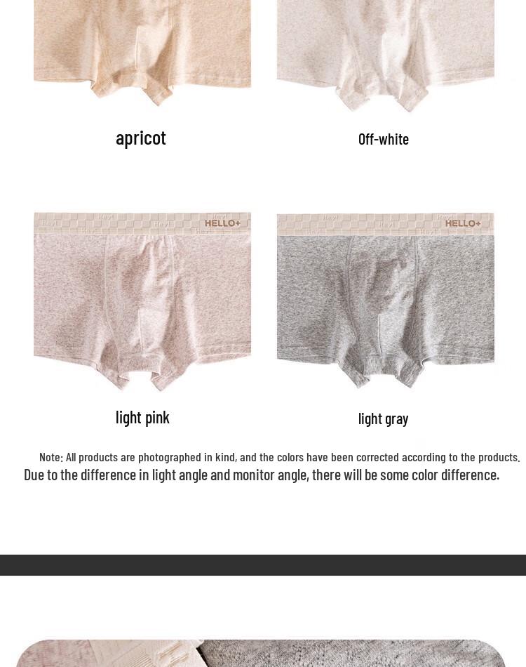 Men's Modal Antibacterial Boxer Briefs 3-Pack