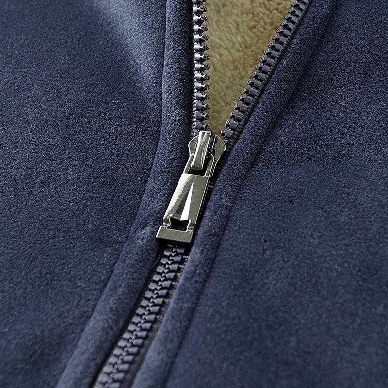 Tuta da uomo autunno inverno, spessa e calda, con cappuccio e pantaloni, set casual da uomo, cappotto + pantaloni, completo in velluto, 2 pezzi, abbigliamento sportivo