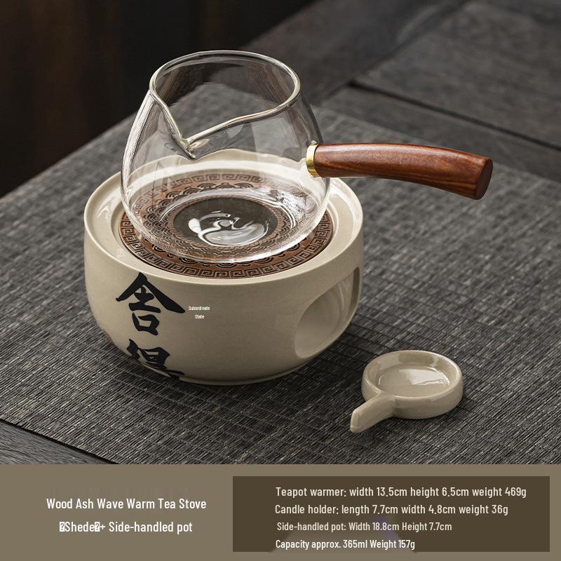 Tea Brewing Candle Warmer & Aroma Diffuser: A Compact Stove for Heating and Roasting Tea Cups
