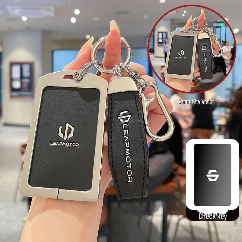 2026 Leapmotor B01 Schlüsselabdeckung für C16/C11/C10/B10 - NFC Schlüsselschutzschale für Männer und Frauen