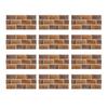 Removable Bathroom Wall Tiles Self-Adhesive PVC Tile Stickers, Waterproof Mosaic Pattern Decals for Kitchen Cover Defects Stickers Home Decor,