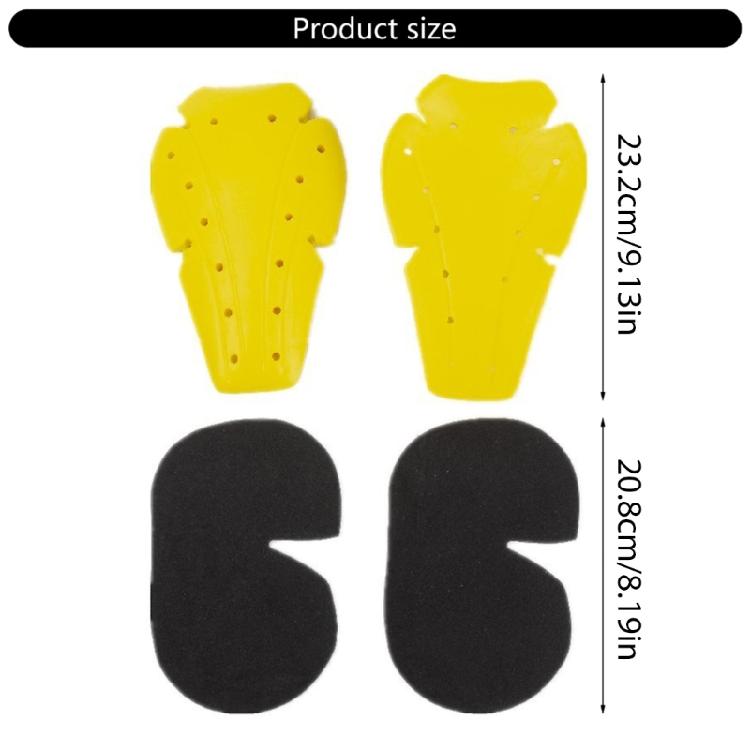 Removable  Guards for Hip & Knees Protective Gear Set Hip & Knee Protectors Abrasion Resistant Pants Protections set